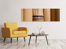 Load image into Gallery viewer, Panoramic Canvas Print Bamboo Close up