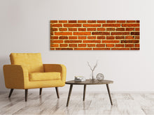 Load image into Gallery viewer, Panoramic Canvas Print bricks