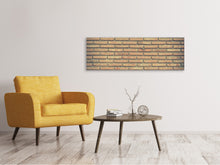 Load image into Gallery viewer, Panoramic Canvas Print Classic brick wall