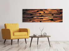 Load image into Gallery viewer, Panoramic Canvas Print stone shimmer