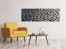 Load image into Gallery viewer, Panoramic Canvas Print Stone pattern