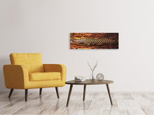 Load image into Gallery viewer, Panoramic Canvas Print The manhole cover