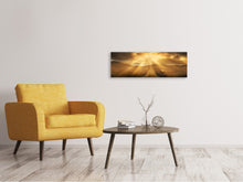 Load image into Gallery viewer, Panoramic Canvas Print Mystical street
