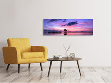 Load image into Gallery viewer, Panoramic Canvas Print Quiet sunrise