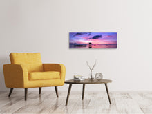 Load image into Gallery viewer, Panoramic Canvas Print Quiet sunrise