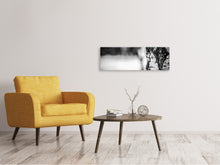 Load image into Gallery viewer, Panoramic Canvas Print Birch trunk