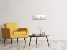 Load image into Gallery viewer, Panoramic Canvas Print Birches in the snow