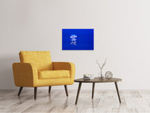 Load image into Gallery viewer, Canvas print Glowing jellyfish