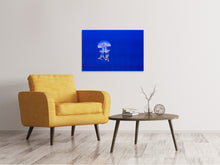 Load image into Gallery viewer, Canvas print Glowing jellyfish