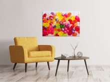 Load image into Gallery viewer, Canvas print Colorful sweets
