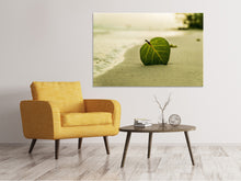 Load image into Gallery viewer, Canvas print Beach leaf
