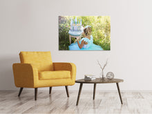 Load image into Gallery viewer, Canvas print Playing princess