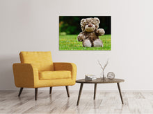 Load image into Gallery viewer, Canvas print Happy Teddy Bear