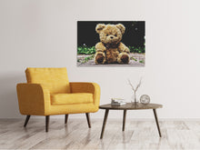 Load image into Gallery viewer, Canvas print Love Teddy