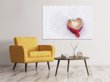 Load image into Gallery viewer, Canvas print Coffee and love