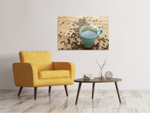 Load image into Gallery viewer, Canvas print Hot coffee