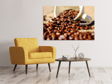 Load image into Gallery viewer, Canvas print Roasted coffee beans