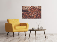 Load image into Gallery viewer, Canvas print Many coffee beans