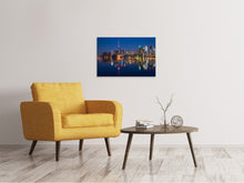Load image into Gallery viewer, Canvas print Reflections in the evening