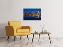 Load image into Gallery viewer, Canvas print Reflections in the evening