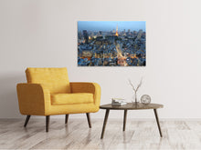 Load image into Gallery viewer, Canvas print Paris in the evening