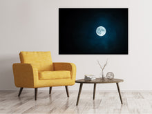 Load image into Gallery viewer, Canvas print Imposing full moon