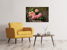 Load image into Gallery viewer, Canvas print A bouquet of roses