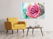 Load image into Gallery viewer, Canvas print Roseblossom in pink