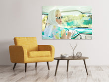 Load image into Gallery viewer, Canvas print Retro lady