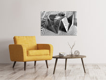 Load image into Gallery viewer, Canvas print Origami newspaper