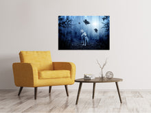 Load image into Gallery viewer, Canvas print Wolf's couple