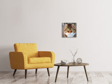Load image into Gallery viewer, Canvas print Tiger cat