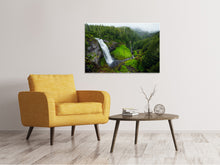 Load image into Gallery viewer, Canvas print View waterfall
