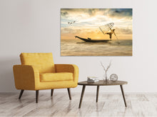 Load image into Gallery viewer, Canvas print Artful fisherman