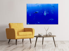 Load image into Gallery viewer, Canvas print In the shark tank