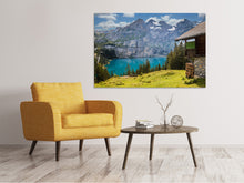 Load image into Gallery viewer, Canvas print My mountain hut
