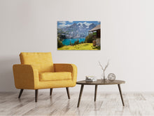 Load image into Gallery viewer, Canvas print My mountain hut