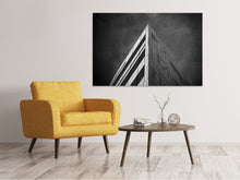 Load image into Gallery viewer, Canvas print Close Up Modern Architecture