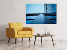 Load image into Gallery viewer, Canvas print Reflections of a facade