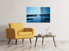 Load image into Gallery viewer, Canvas print Reflections of a facade