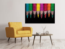 Load image into Gallery viewer, Canvas print Crayons in the water