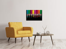 Load image into Gallery viewer, Canvas print Crayons in the water
