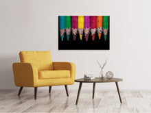 Load image into Gallery viewer, Canvas print Crayons in the water