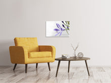Load image into Gallery viewer, Canvas print Lily flower in purple