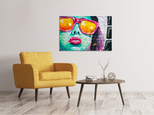 Load image into Gallery viewer, Canvas print Cool graffiti wall
