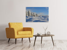 Load image into Gallery viewer, Canvas print Beautiful snow landscape