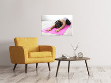 Load image into Gallery viewer, Canvas print Yoga exercise