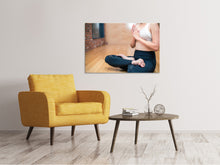 Load image into Gallery viewer, Canvas print Relaxed yoga