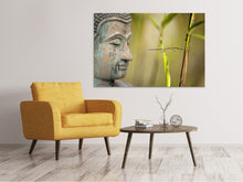 Load image into Gallery viewer, Canvas print XL Buddha head