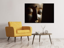 Load image into Gallery viewer, Canvas print Close up Buddha head